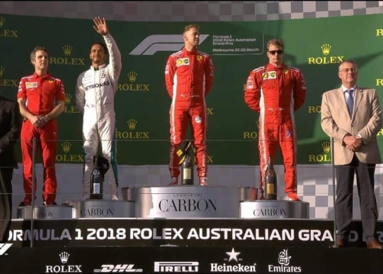 F1: Ferrari are faster admits lucky Hamilton缩略图