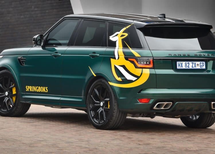 Springboks honoured by Land Rover with custom Range Rover Sport SVR缩略图