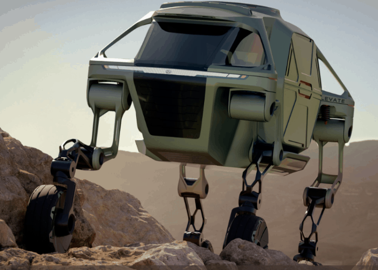 Watch: Hyundai concept car with 'legs' can walk and climb [video]缩略图