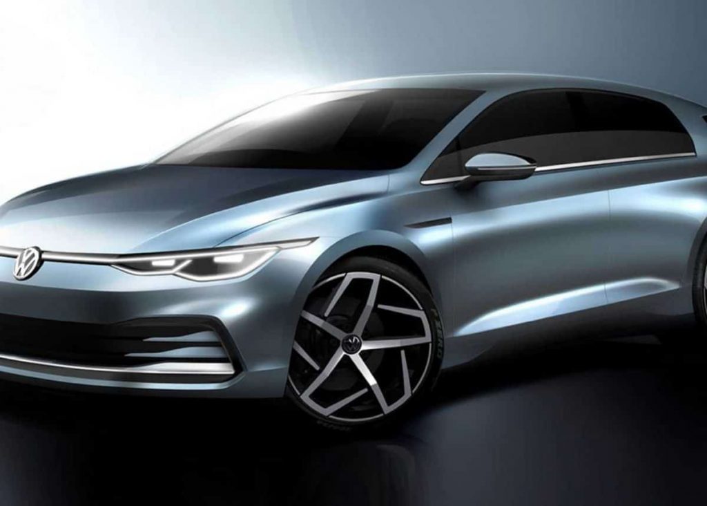 VW Golf 8: Latest graphic renderings leaked, showing sleeker design缩略图