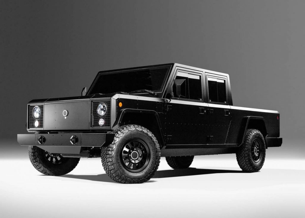 Bollinger B2 is a hardcore battery-powered bakkie [photos]缩略图