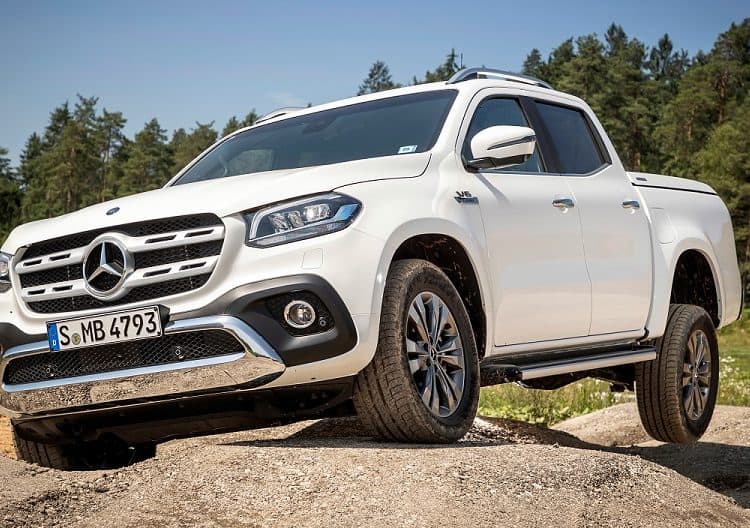 More powerful Mercedes X-Class bakkie here in November.缩略图