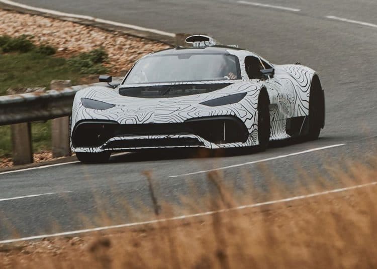 F1 powered AMG Project One is nearing completion缩略图