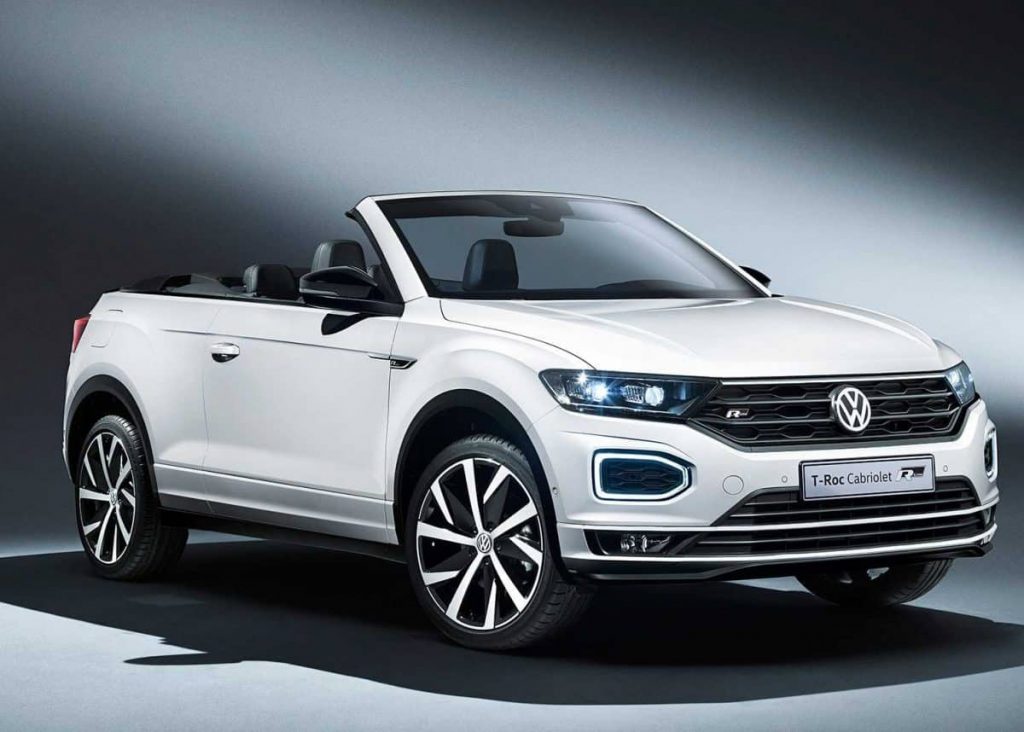 This VW T-Roc is a play in the niche crossover cabriolet market缩略图