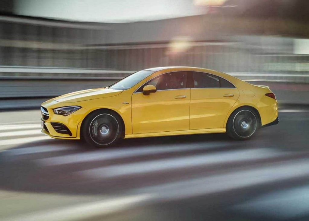AMG has confirmed pricing for its CLA35 four-door performance coupe缩略图
