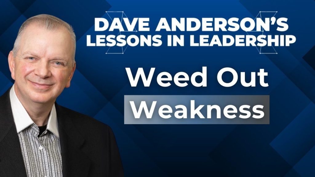 Dave Anderson explains why celebrating excellence and focusing on top performers builds stronger teams and drives results.