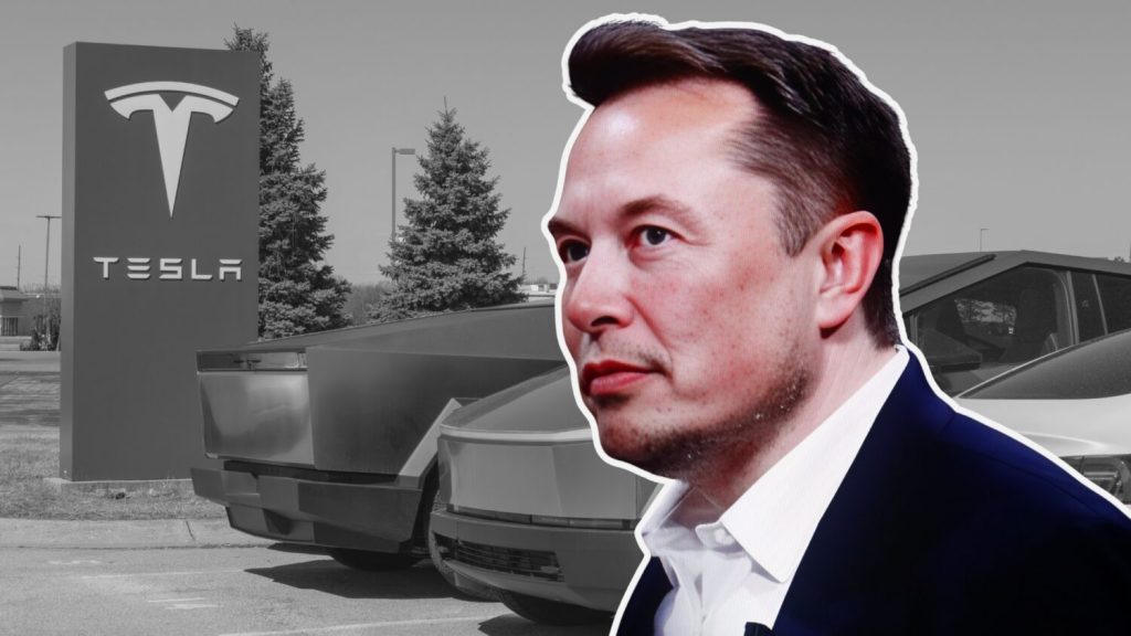 Tesla beat Q4 earnings estimates but reported its first annual revenue decline as auto sales slowed and AI investment surged.