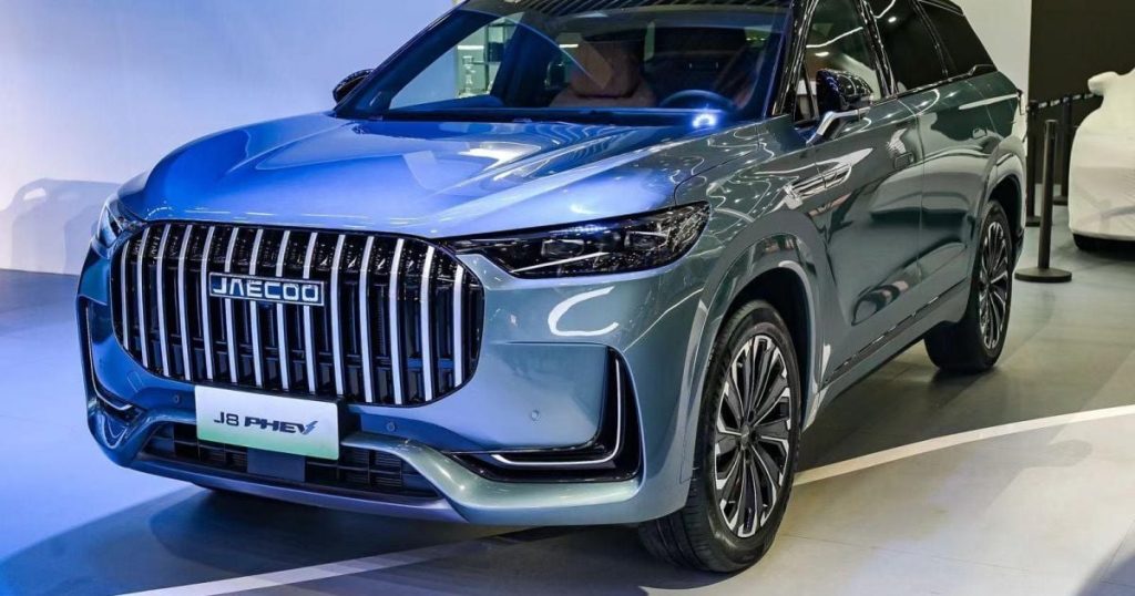 2026 Jaecoo J8: Family SUV to gain seven seats, PHEV powertrain