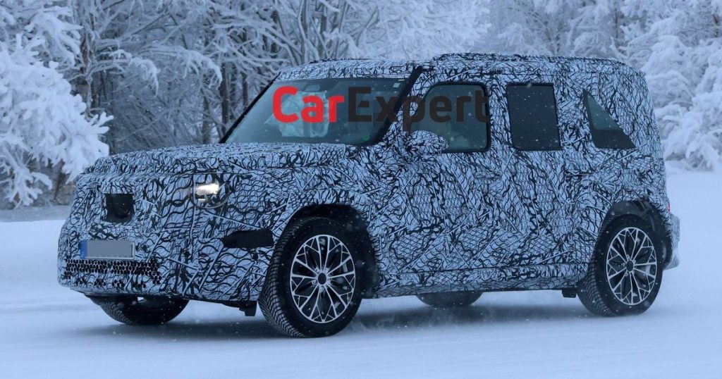 'Baby' Mercedes-Benz G-Wagen EV spied ahead of 2027 launch