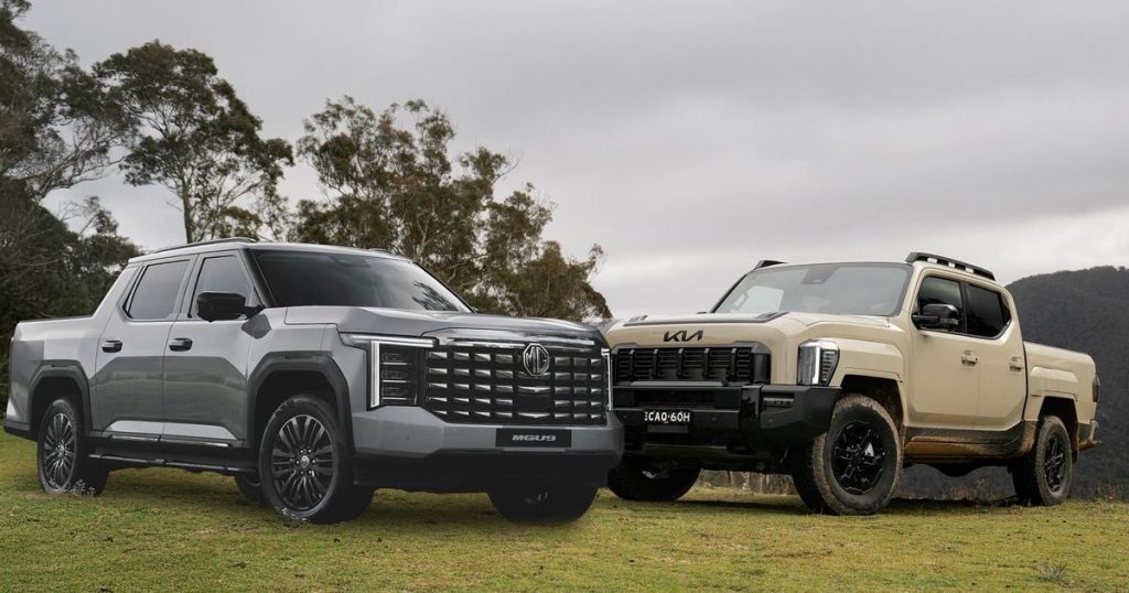 MG U9 Explore Pro vs Kia Tasman X-Pro: Spec battle