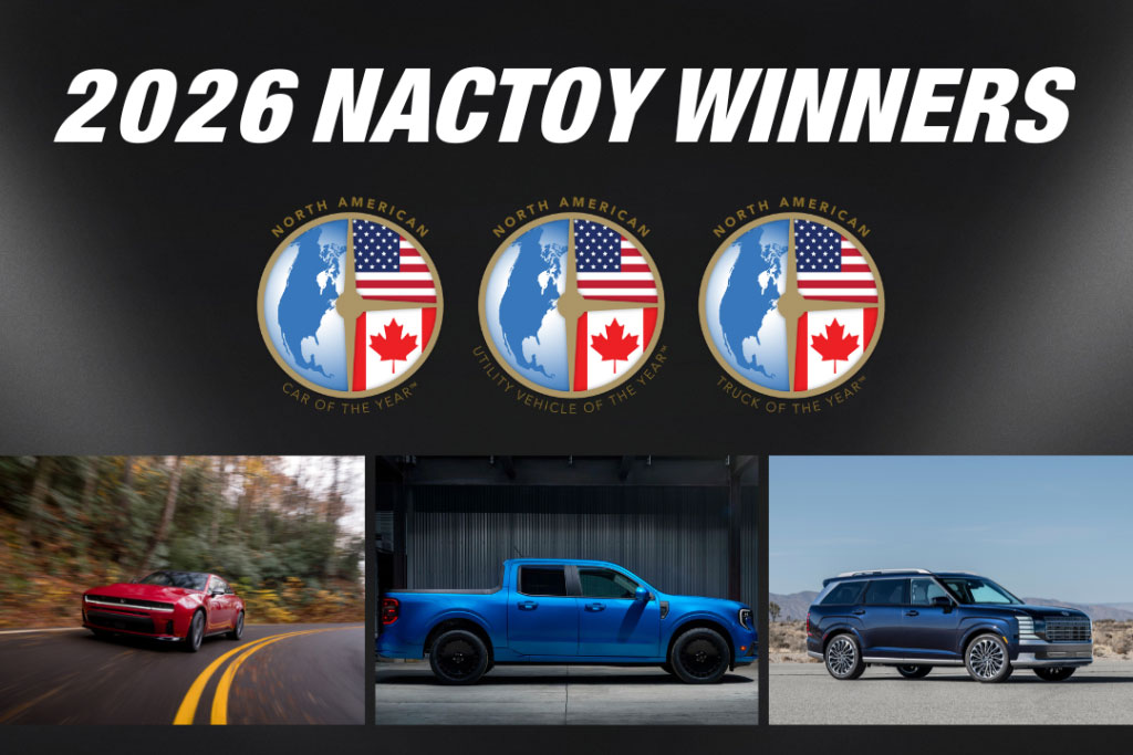 Dodge, Ford and Hyundai win NACTOY 2026 awards