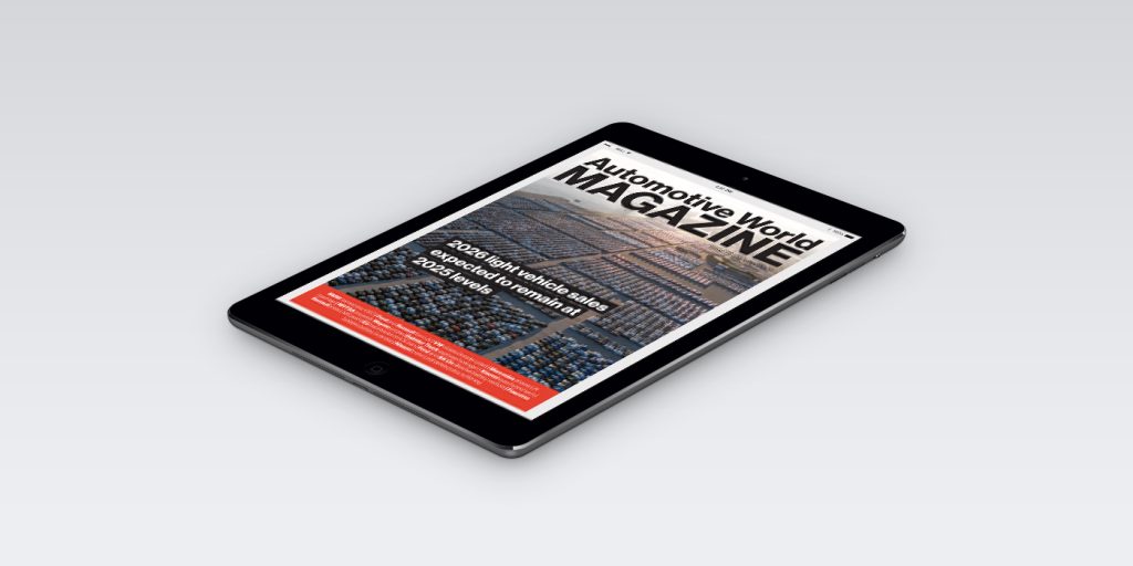 Automotive World Magazine – January 2026