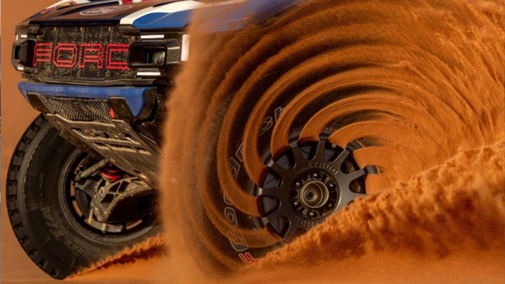 Sand Turbine: The Fluid Dynamics Behind This Unreal Ford Raptor Dakar Photo