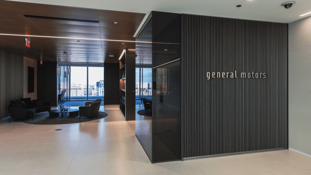 General Motors' new home in Detroit
