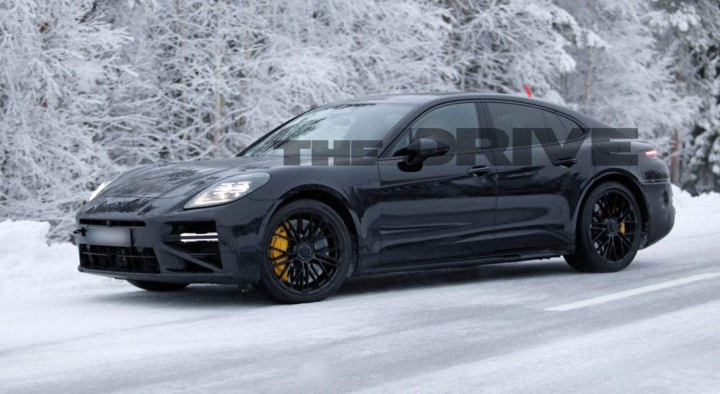 Spied: The 2028 Porsche Panamera Is Getting an EV-Inspired Makeover