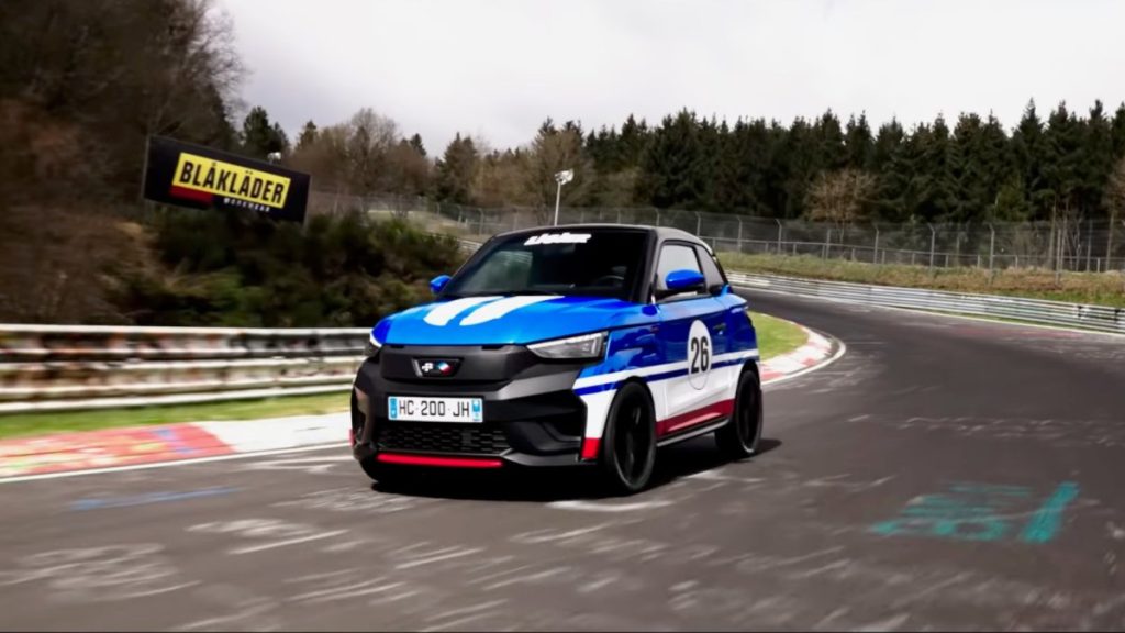 A New Nurburgring Lap Record Was Set With Just 8 Horsepower