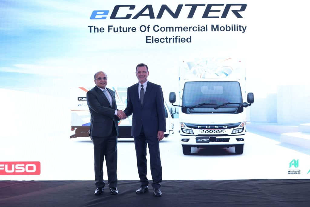 Fuso launches eCanter electric truck in the UAE