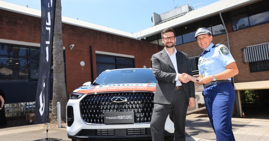 Chinese cars now being used by NSW Police