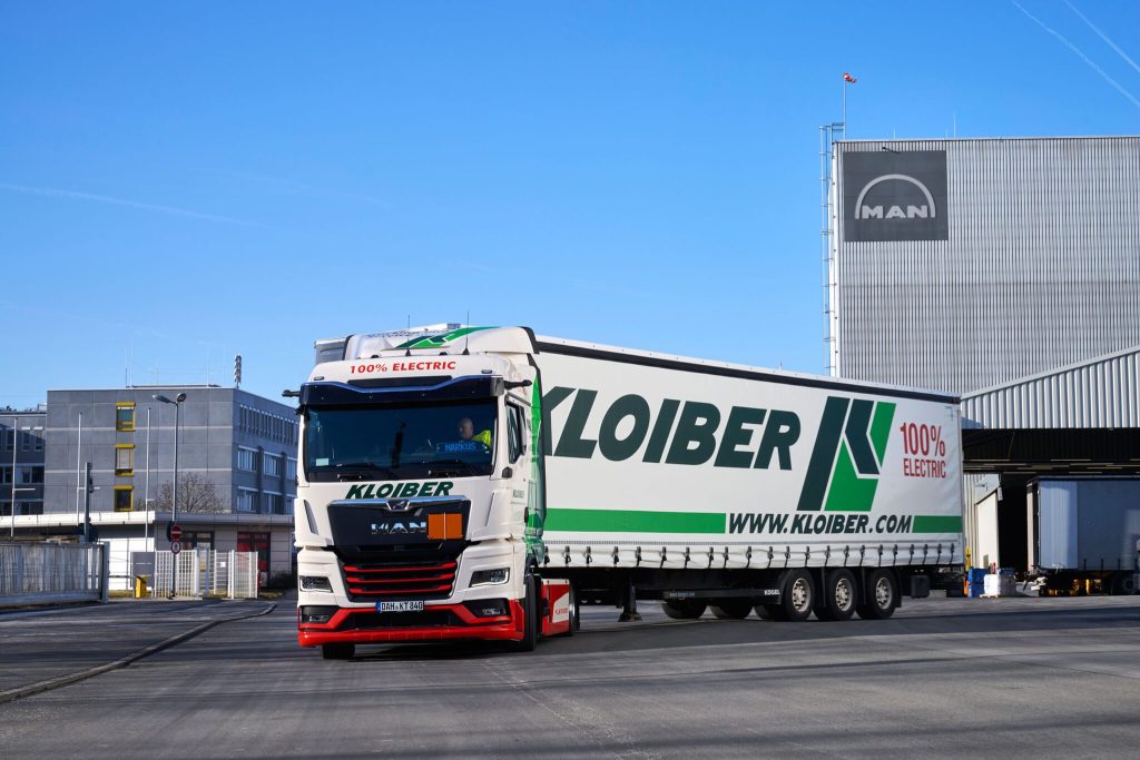MAN deploys electric trucks for inbound logistics