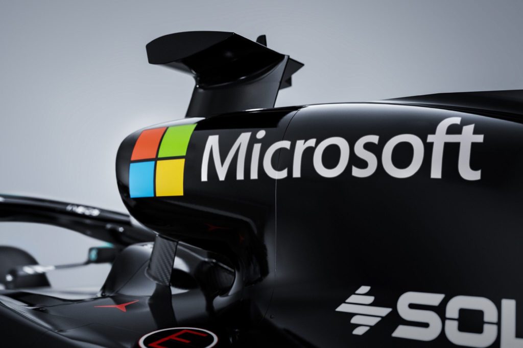 Microsoft to provide cloud and AI for Mercedes F1