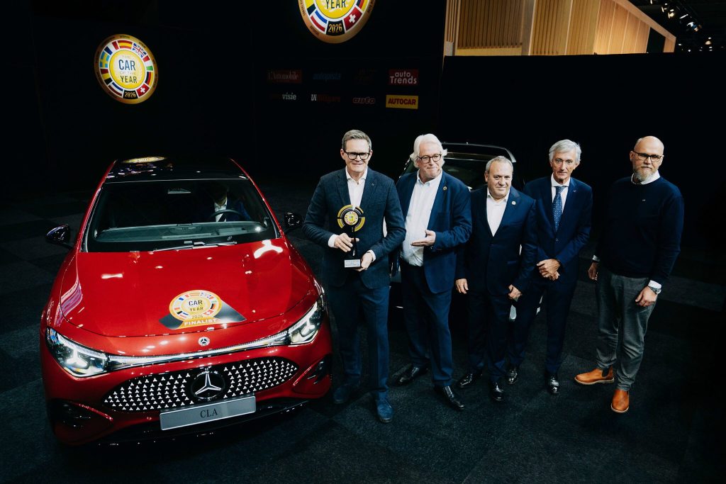 Mercedes-Benz CLA wins Car of the Year 2026