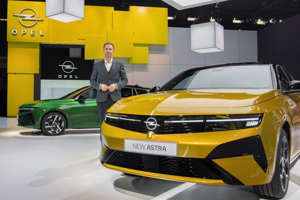 Opel unveils new Astra at Brussels Motor Show
