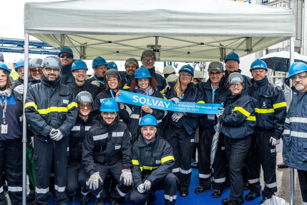 Solvay opens bio-circular silica plant in Italy