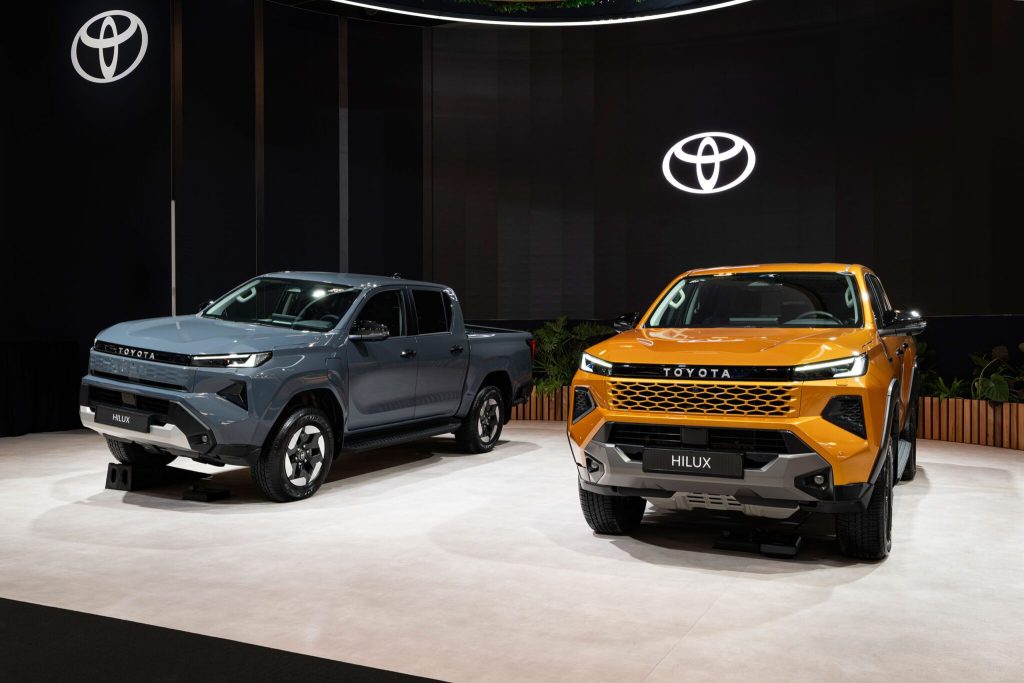Toyota presents electric Hilux at Brussels show