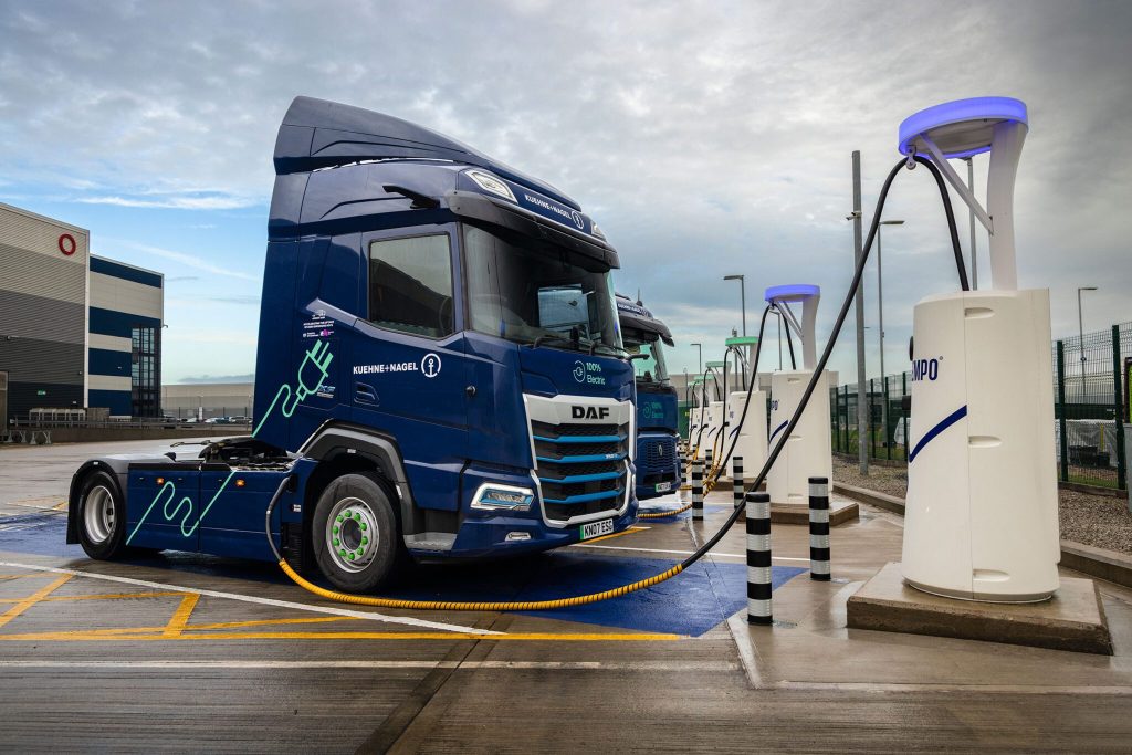 Voltempo powers UK’s first megawatt eHGV charger