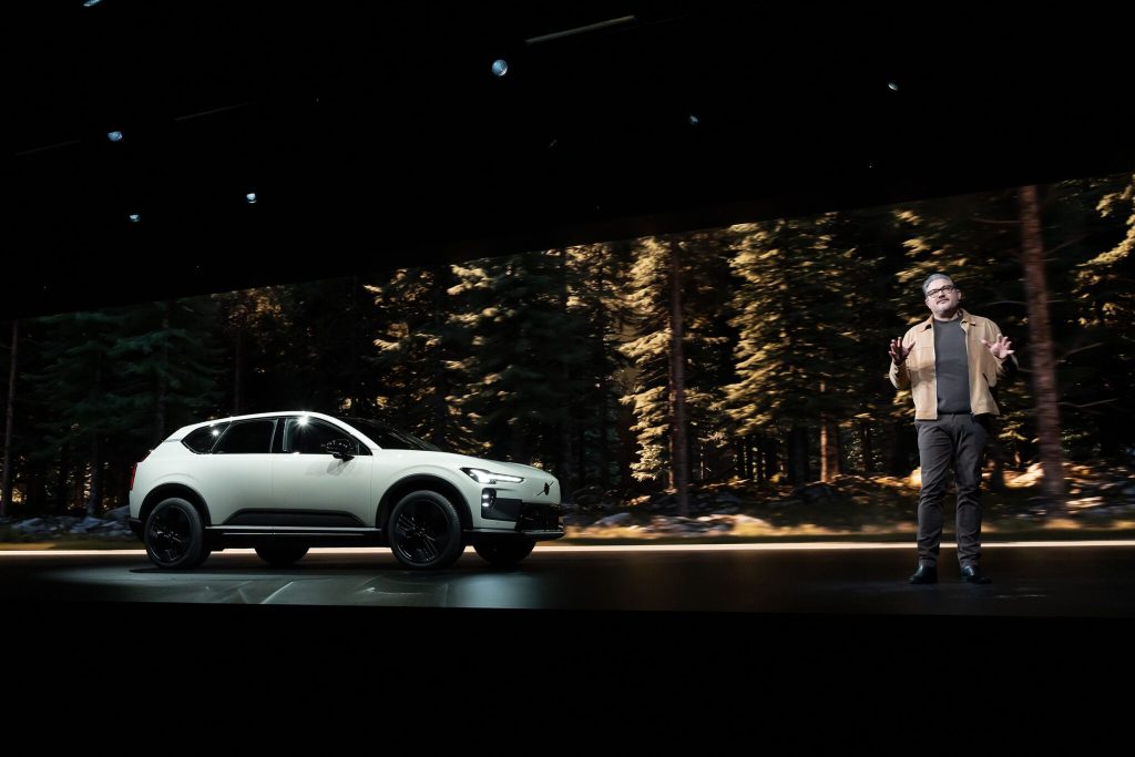 Volvo reveals EX60 mid-size electric SUV for Europe
