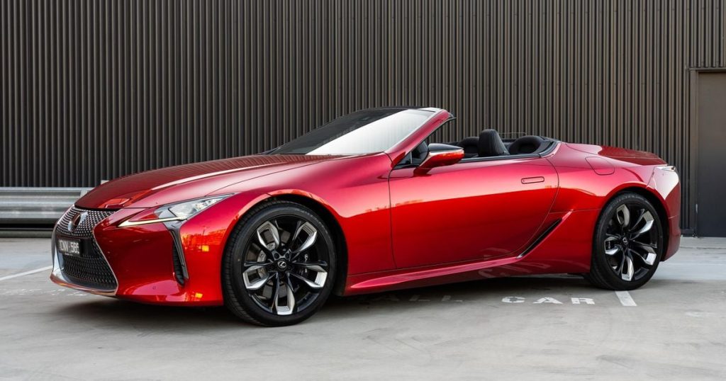 Sexy Lexus LC and its V8 living on borrowed time, but no end date set for Australia