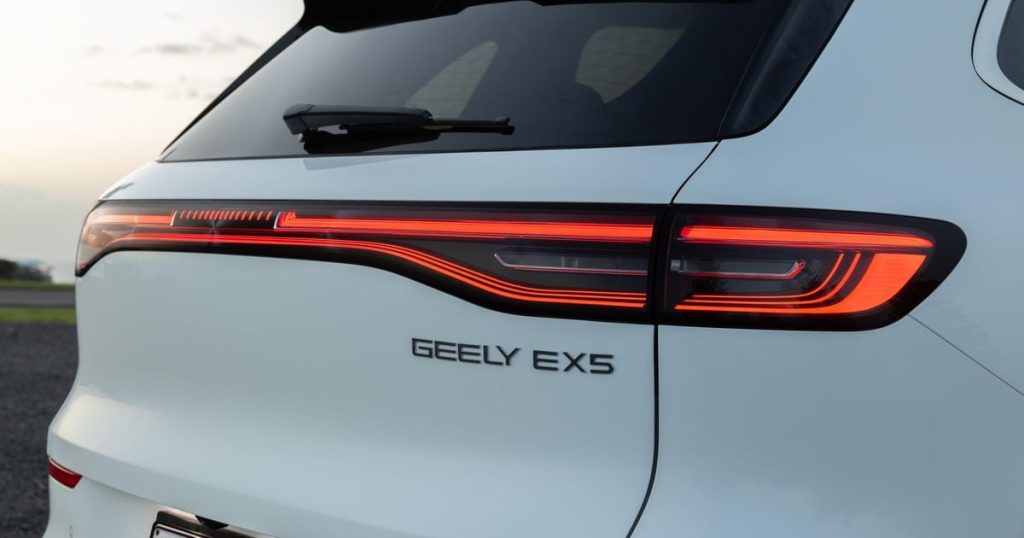 Geely EX5 finally gets a key missing feature