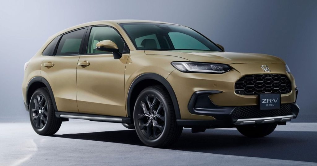 2026 Honda ZR-V facelift revealed in Japan