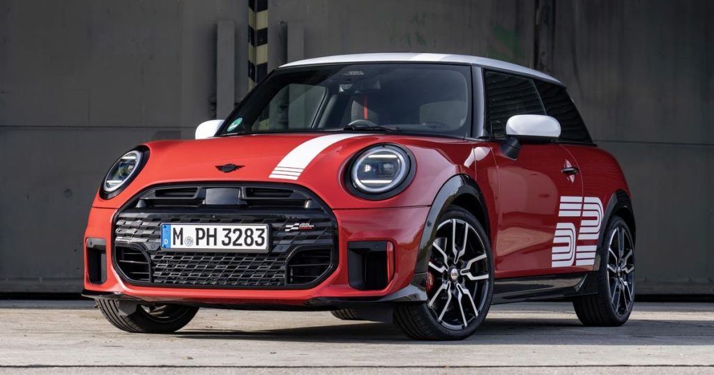 Mini celebrates historic rally win with special edition Cooper JCW