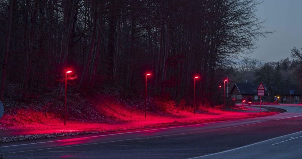 Denmark sees red on revolutionary smart street lights