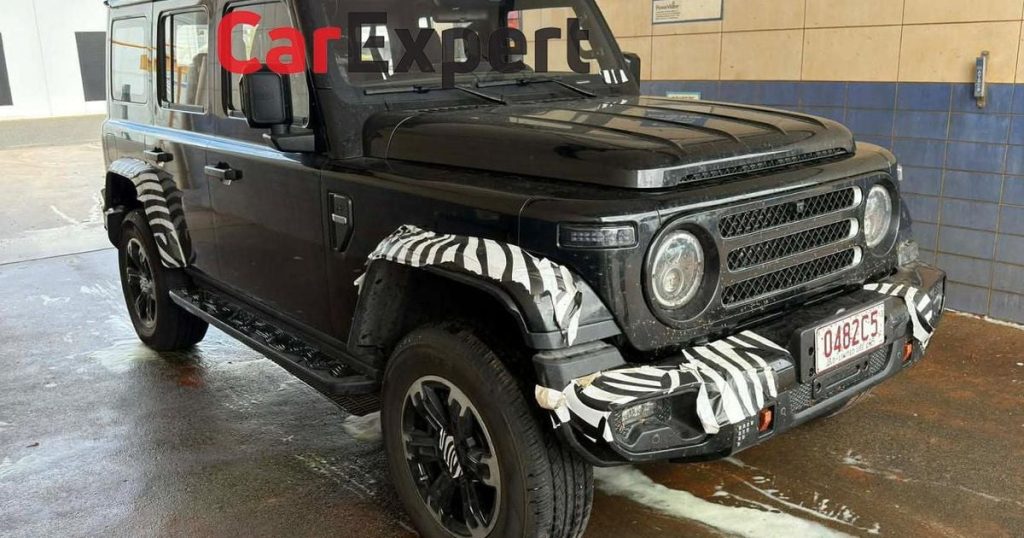 Chinese military-style off-roaders spied testing in Australia