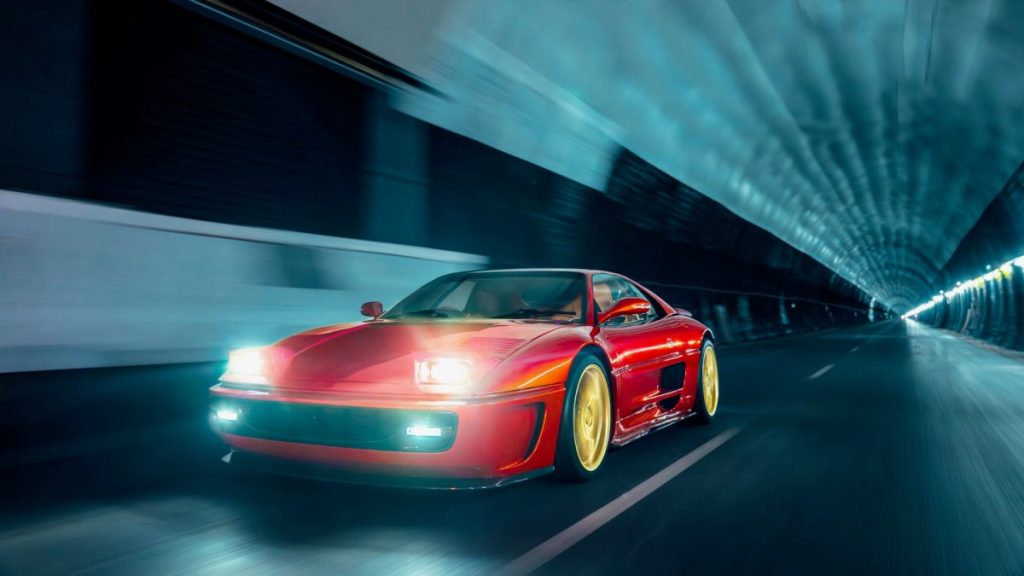 Hear What a Ferrari F355 Restomod Sounds Like During a Tunnel Run