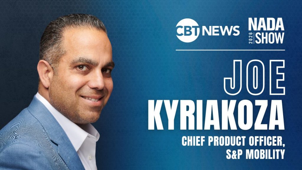 Joe Kyriakoza of S&P Mobility shares insights on AI tools and brand unification at NADA Show 2026.