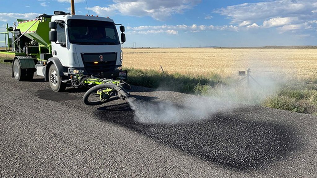 This Truck Can Spray a Pothole Away in Two Minutes