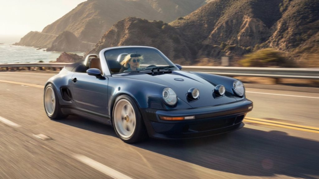 Singer Finds Another Place for Its Pop-Up Fog Lights: The Reimagined 911 Cabriolet