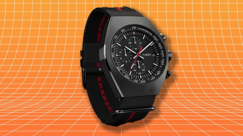 Get 50% Off This ’70s-Inspired Tonneau Chronograph