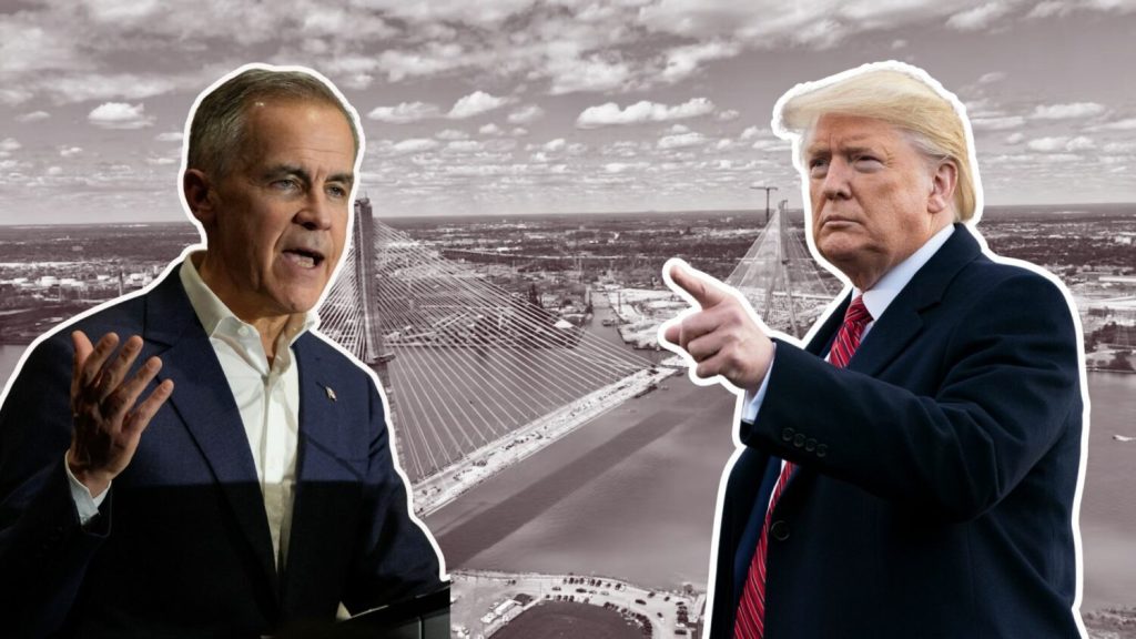 Trump & Canada bridge