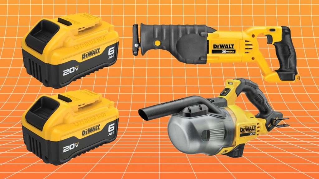 DeWalt Deals: Save $100 on DeWalt Batteries This Presidents Day