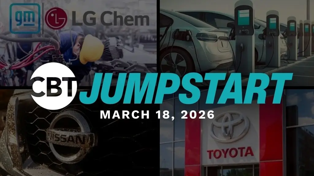 GM & LG Energy Solutions repurpose EV battery plant, Transportation chair proposes EV fees, Nissan to export US-made SUVs