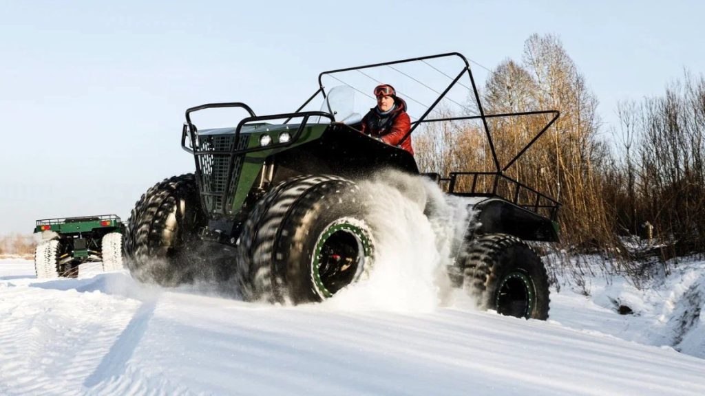 Of Course These Truck-Sized ATVs Are From Russia
