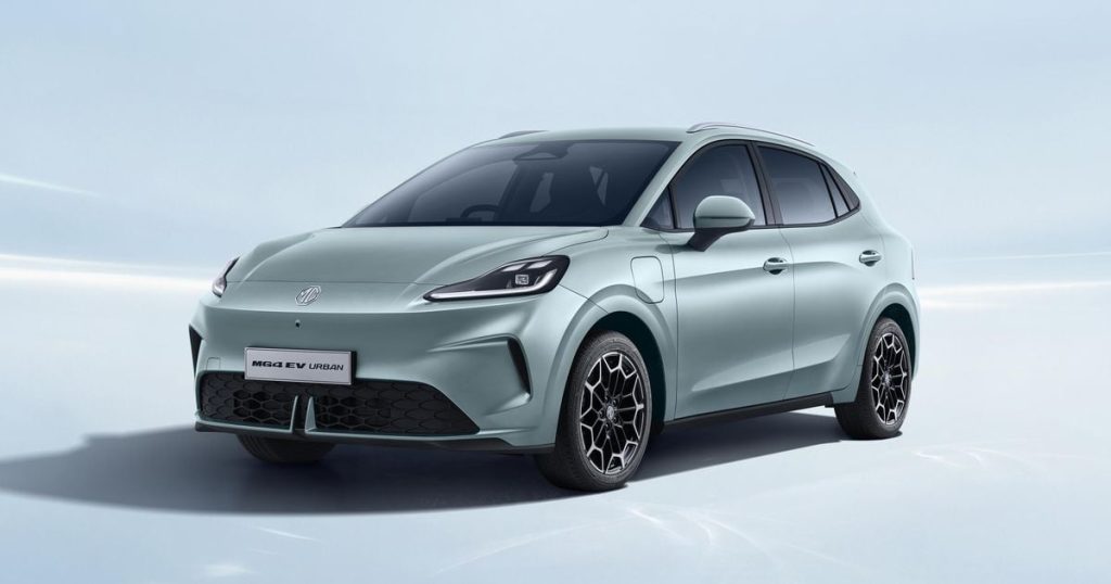 2026 MG 4 EV Urban price and specs