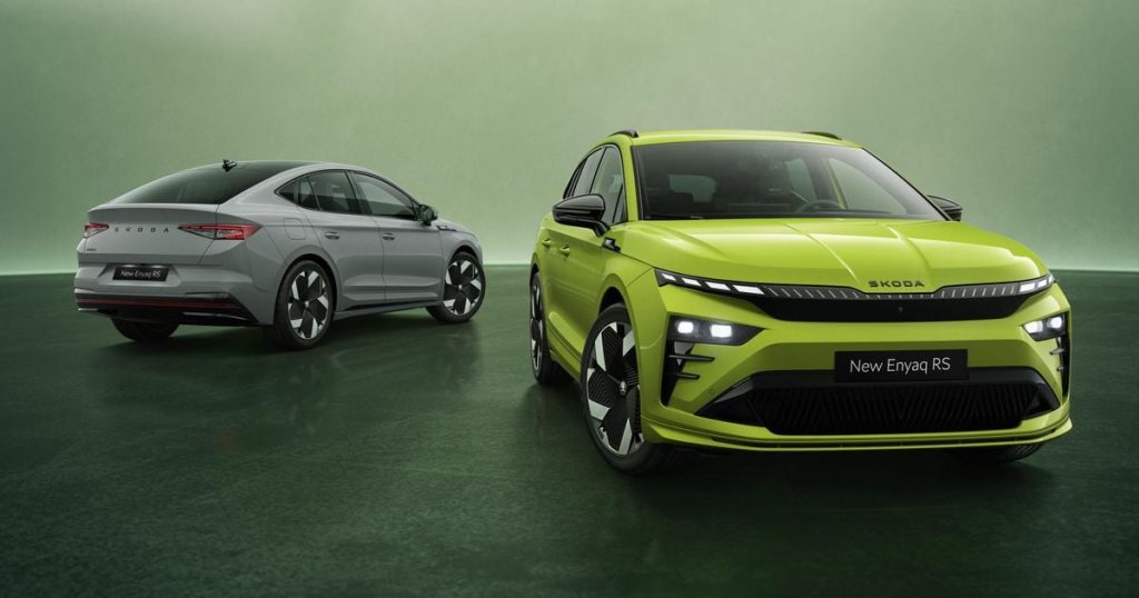 2026 Skoda Enyaq RS priced: Updated sporty electric SUV cheaper than before