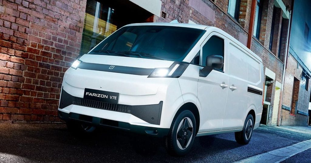 China's Farizon locks in a smaller electric delivery van for Australia