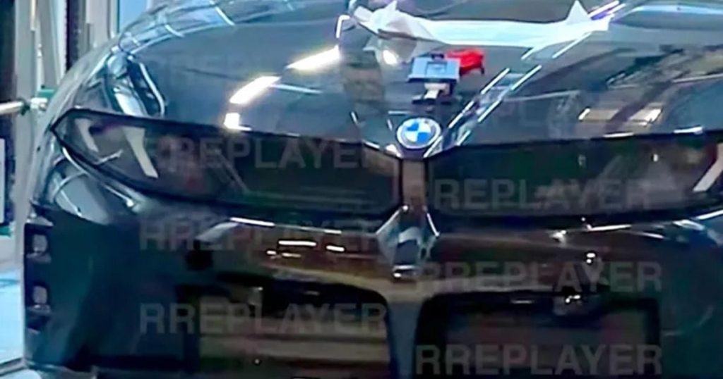 Electric BMW M3 spied undisguised for the first time