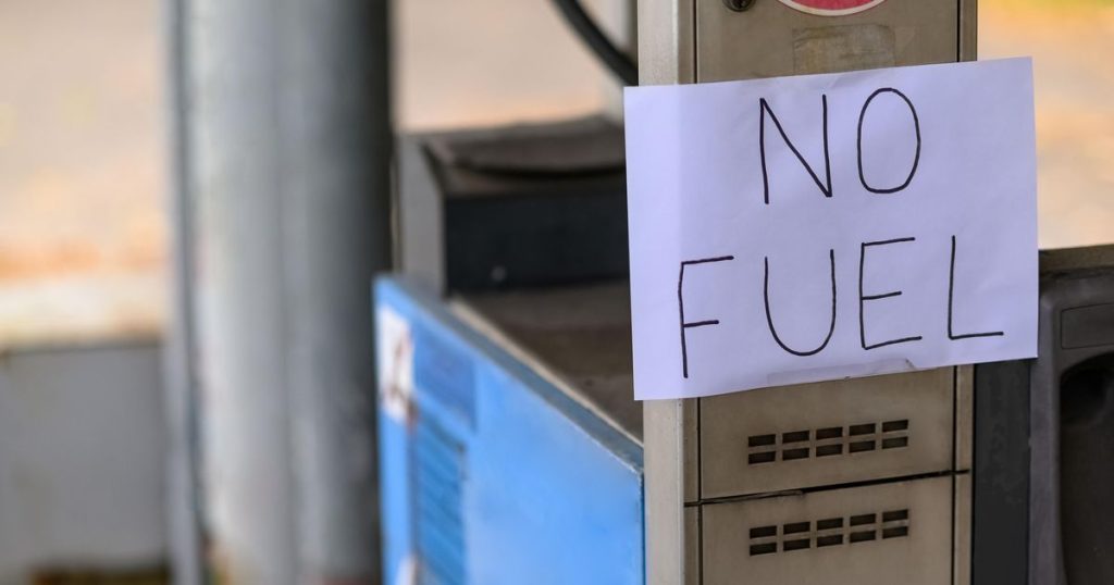 Over 500 service stations nationally have run out of petrol or diesel as Aussies panic buy